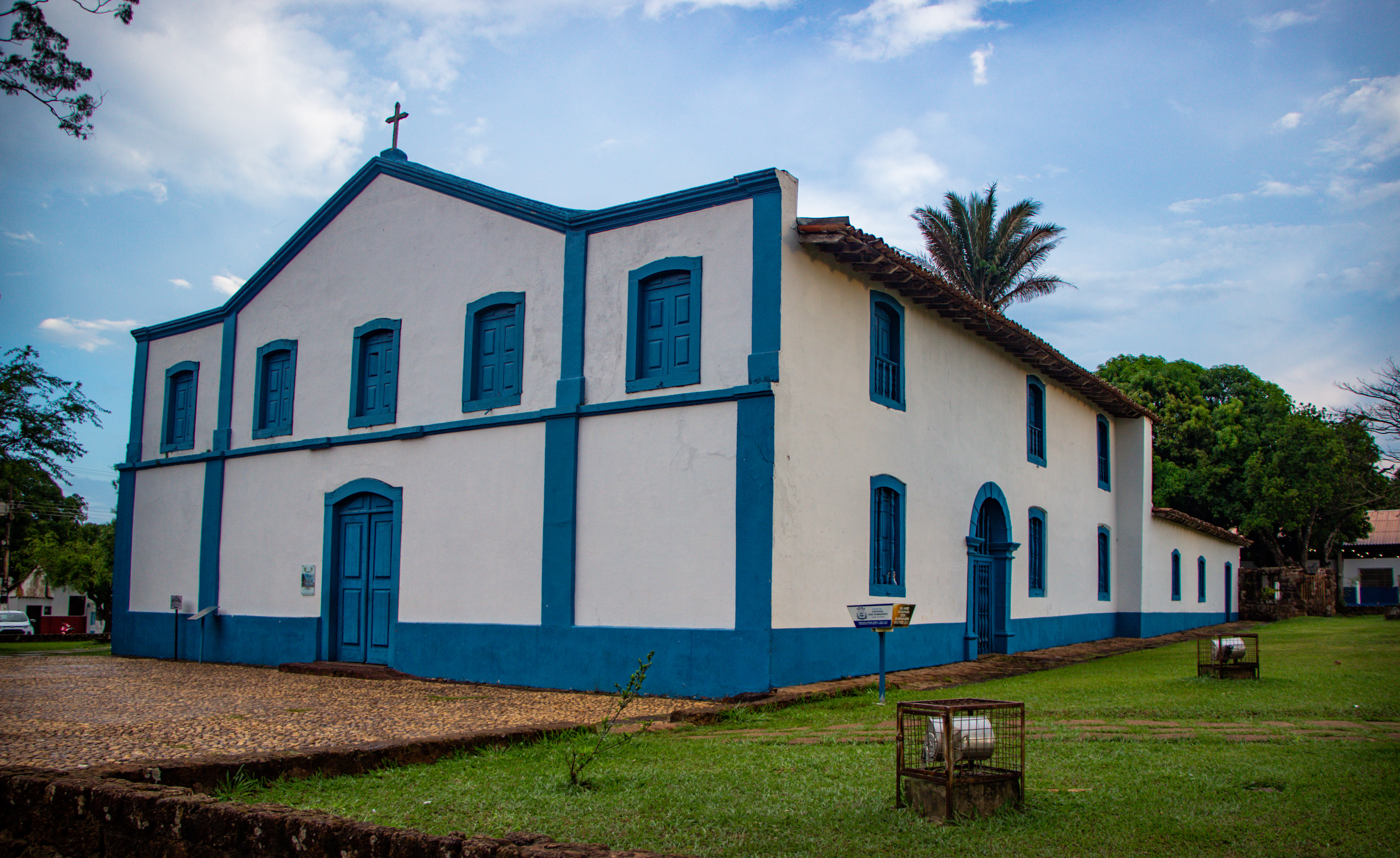 Centro histórico da CHAPADA DOS GUIMARÃES: Igreja de Sant’Ana