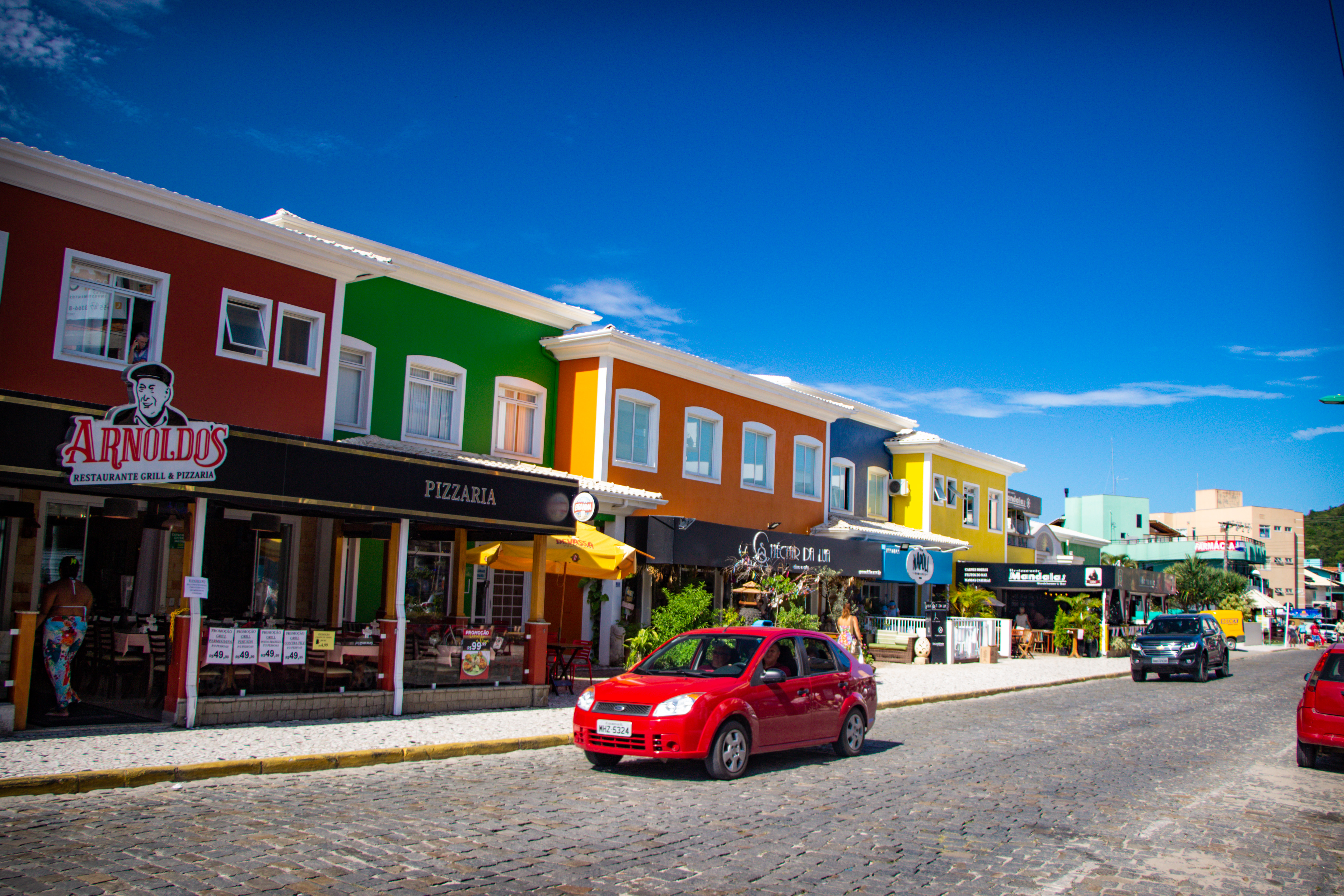 centrinho da Praia de Bombinhas