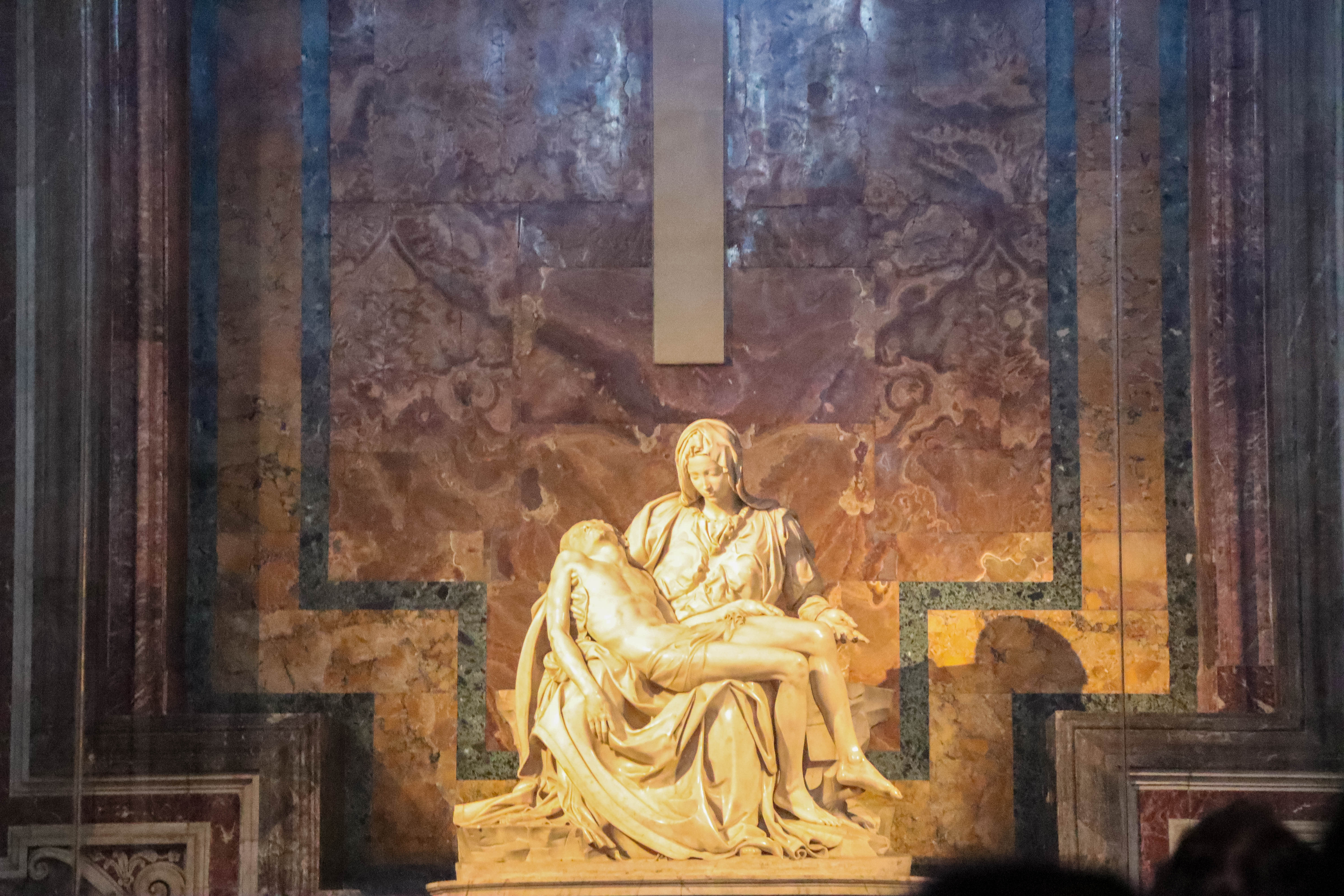 Vaticano: Pietà de Michelangelo