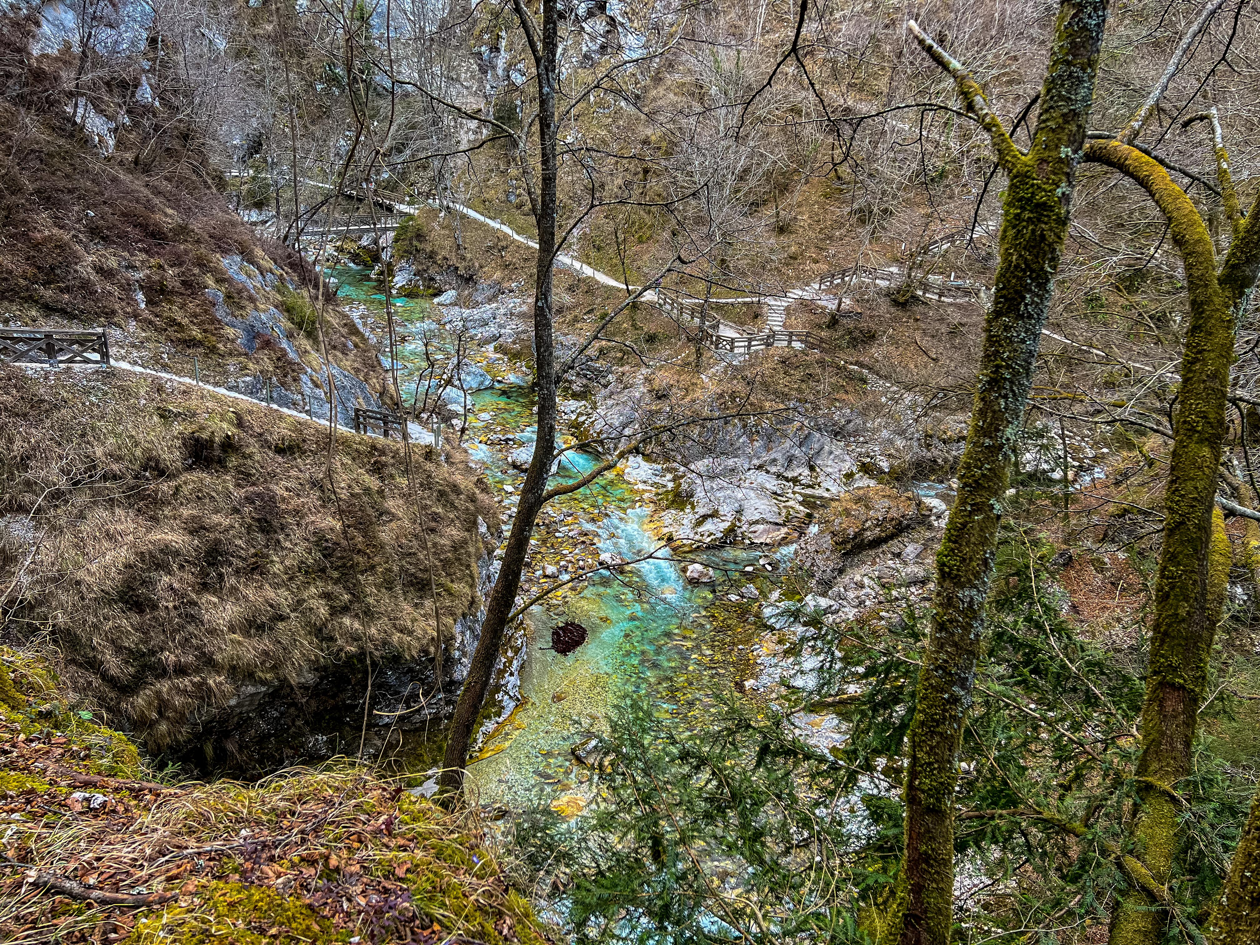 VALE DO RIO SOČA: Tolminska Korita