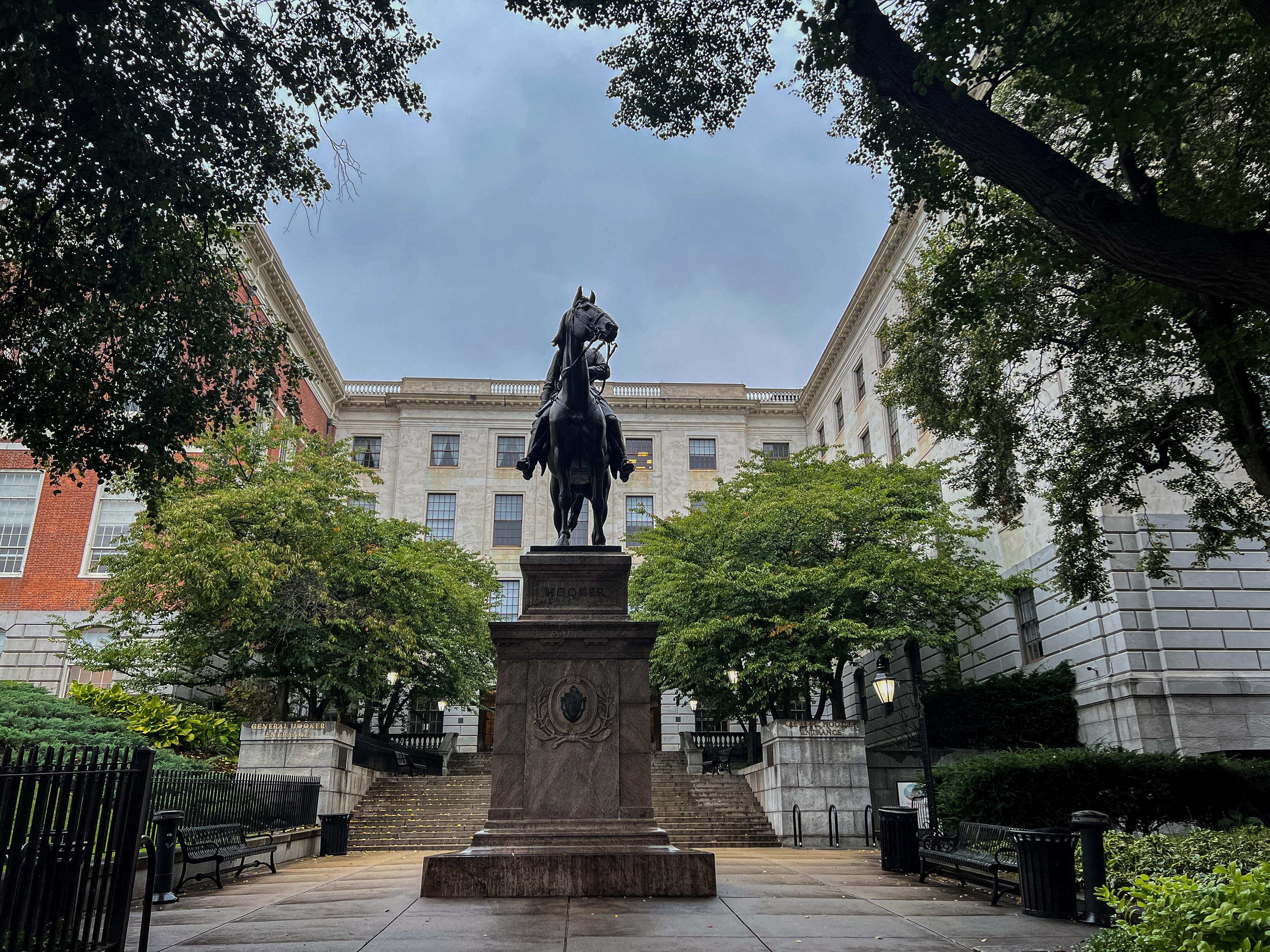 BOSTON, Boston Latin School e Benjamin Franklin Statue