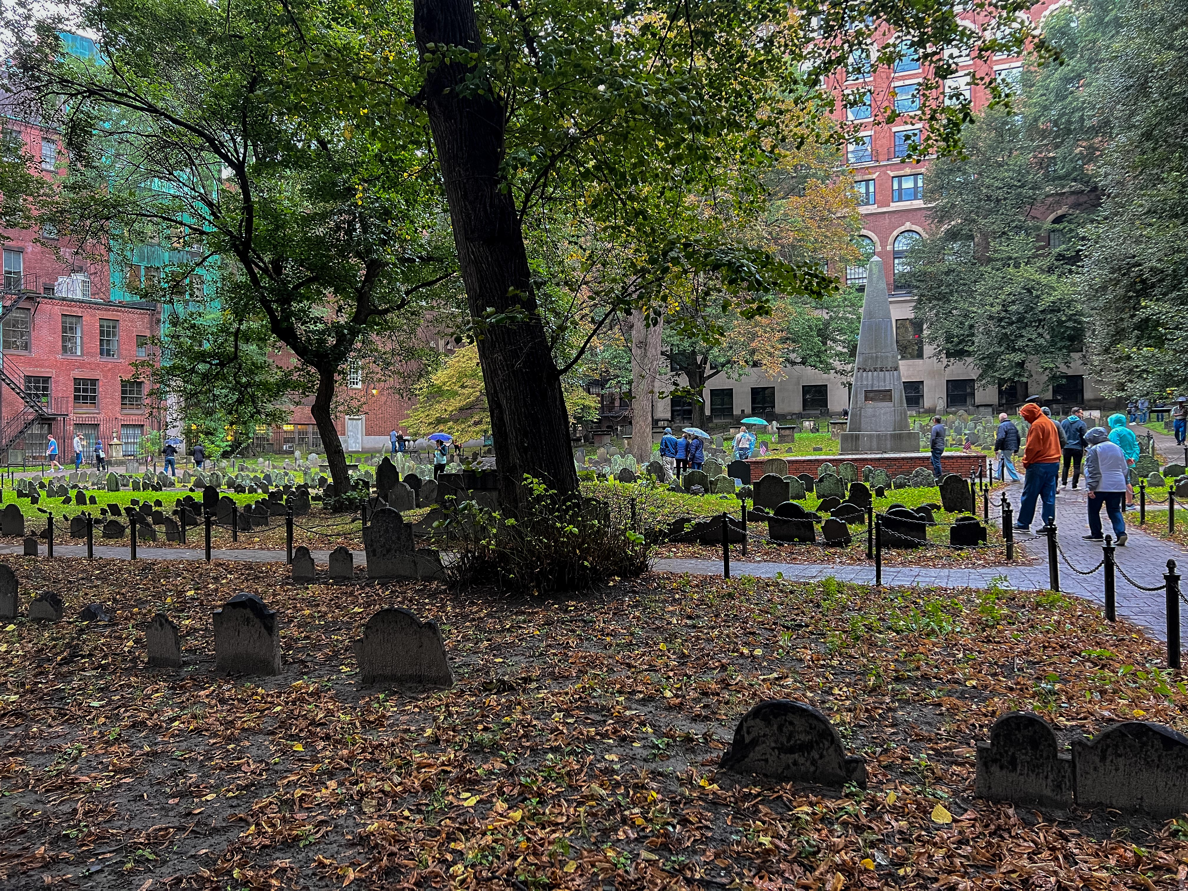 BOSTON, Copps Hill Burying Ground