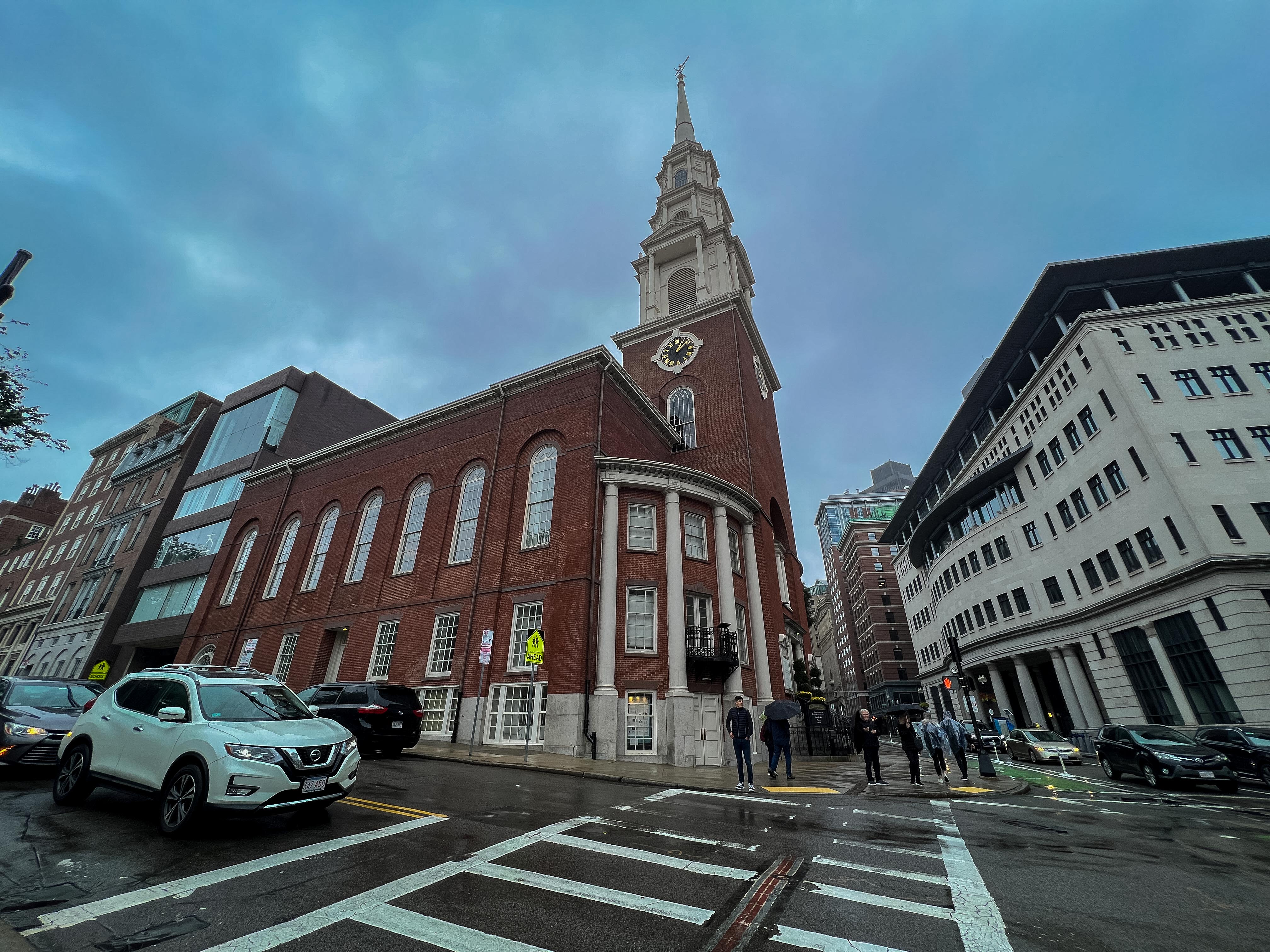 BOSTON, Park Street Crurch