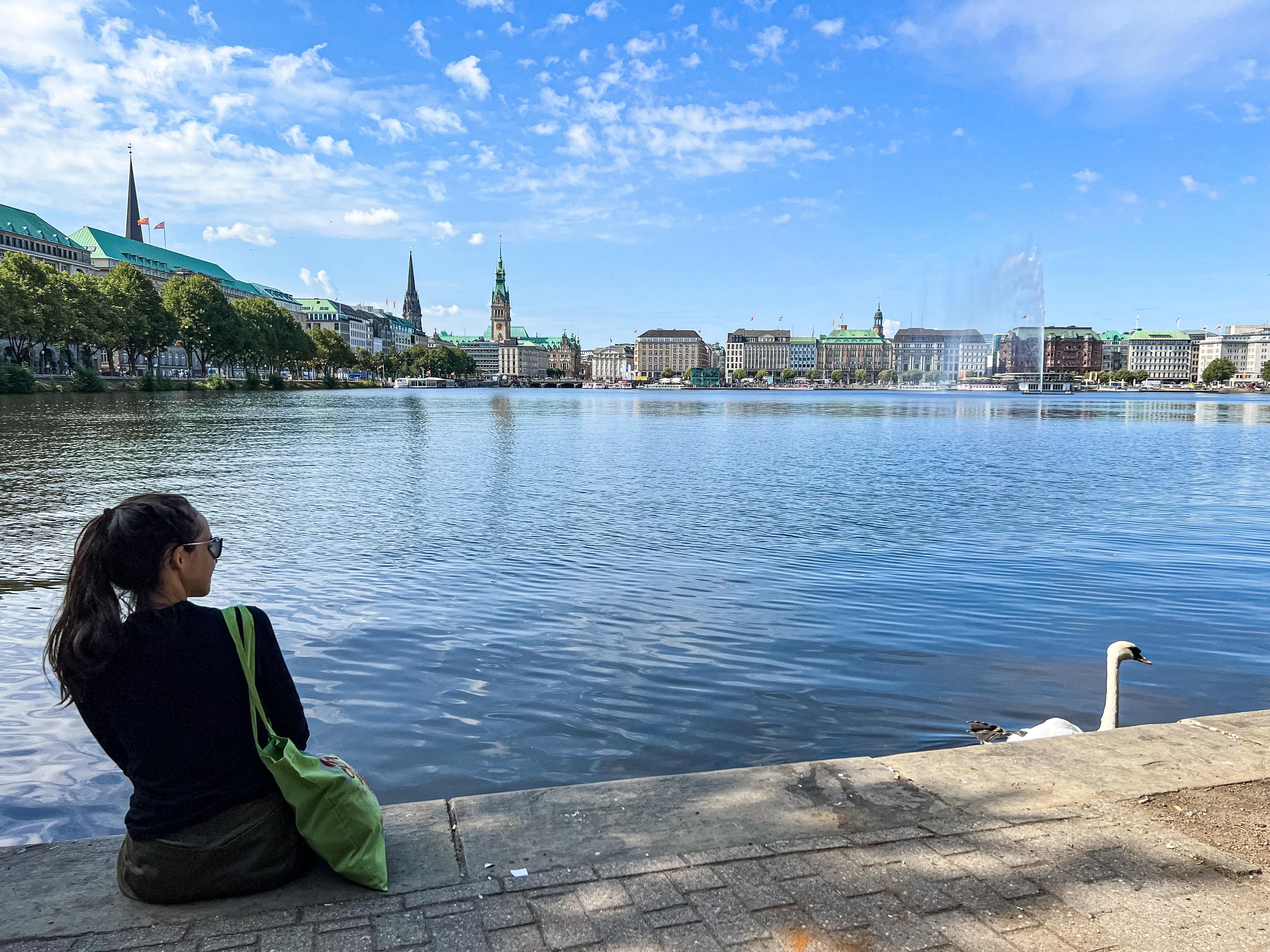 HAMBURGO Alster Lakes